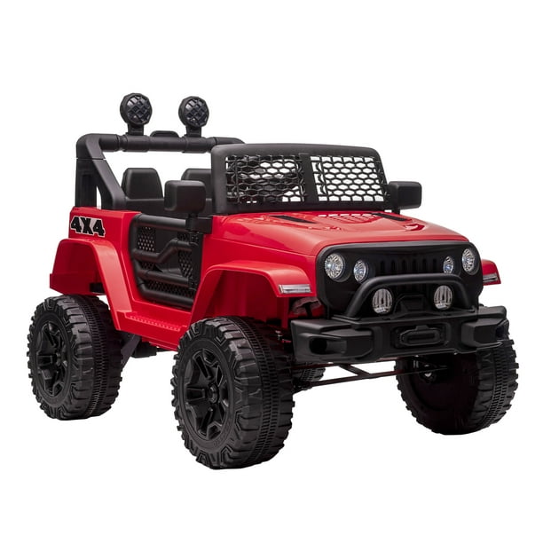 12V Electric Battery Kids Ride on Truck Car Toys LED MP3 Remote Control Gift RED